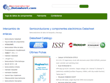 Tablet Screenshot of es.semiconductordatasheet.com