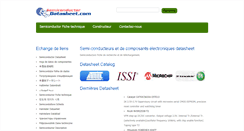 Desktop Screenshot of fr.semiconductordatasheet.com
