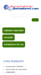 Mobile Screenshot of de.semiconductordatasheet.com